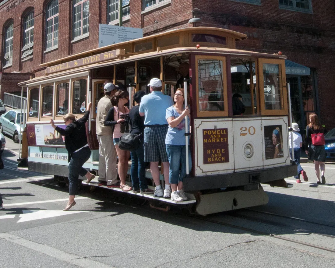California Street Cable Car Line, San Francisco