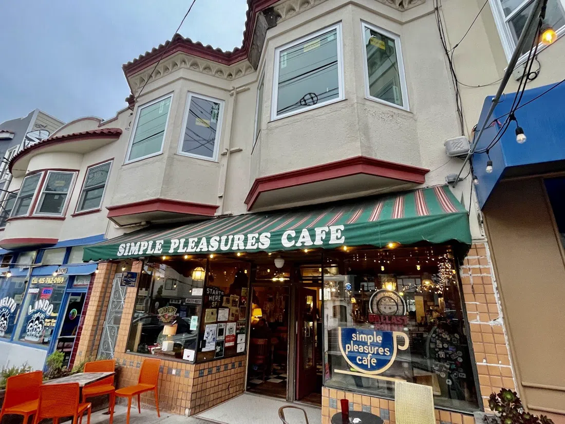 Simple Pleasures Cafe, San Francisco