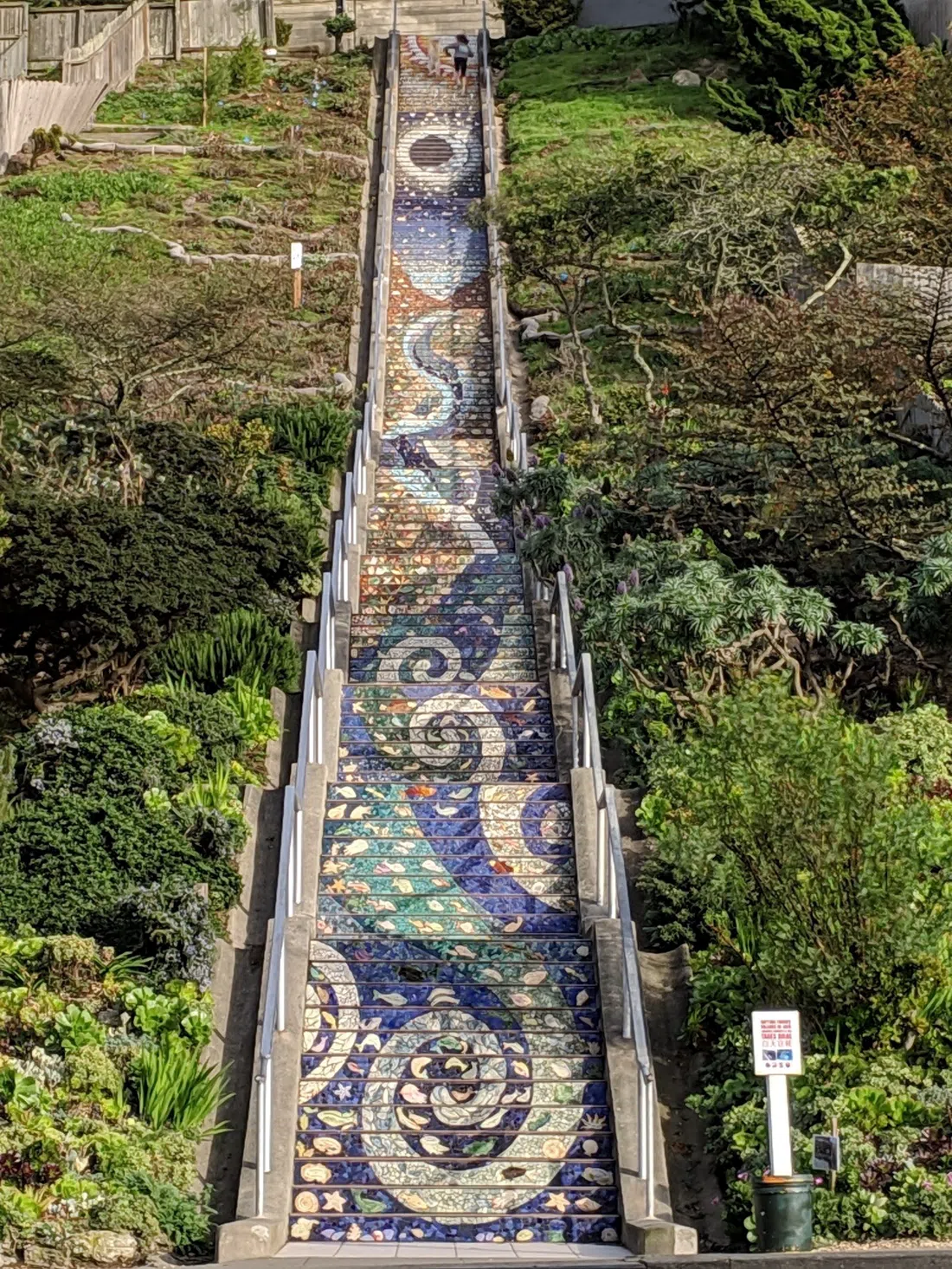 16th Avenue Tiled Steps (Moraga Steps), San Francisco