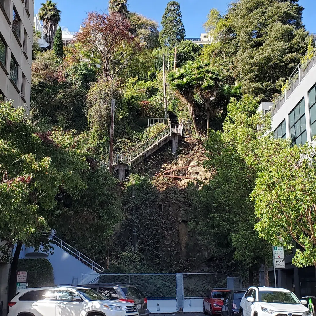 Greenwich Street Steps, San Francisco