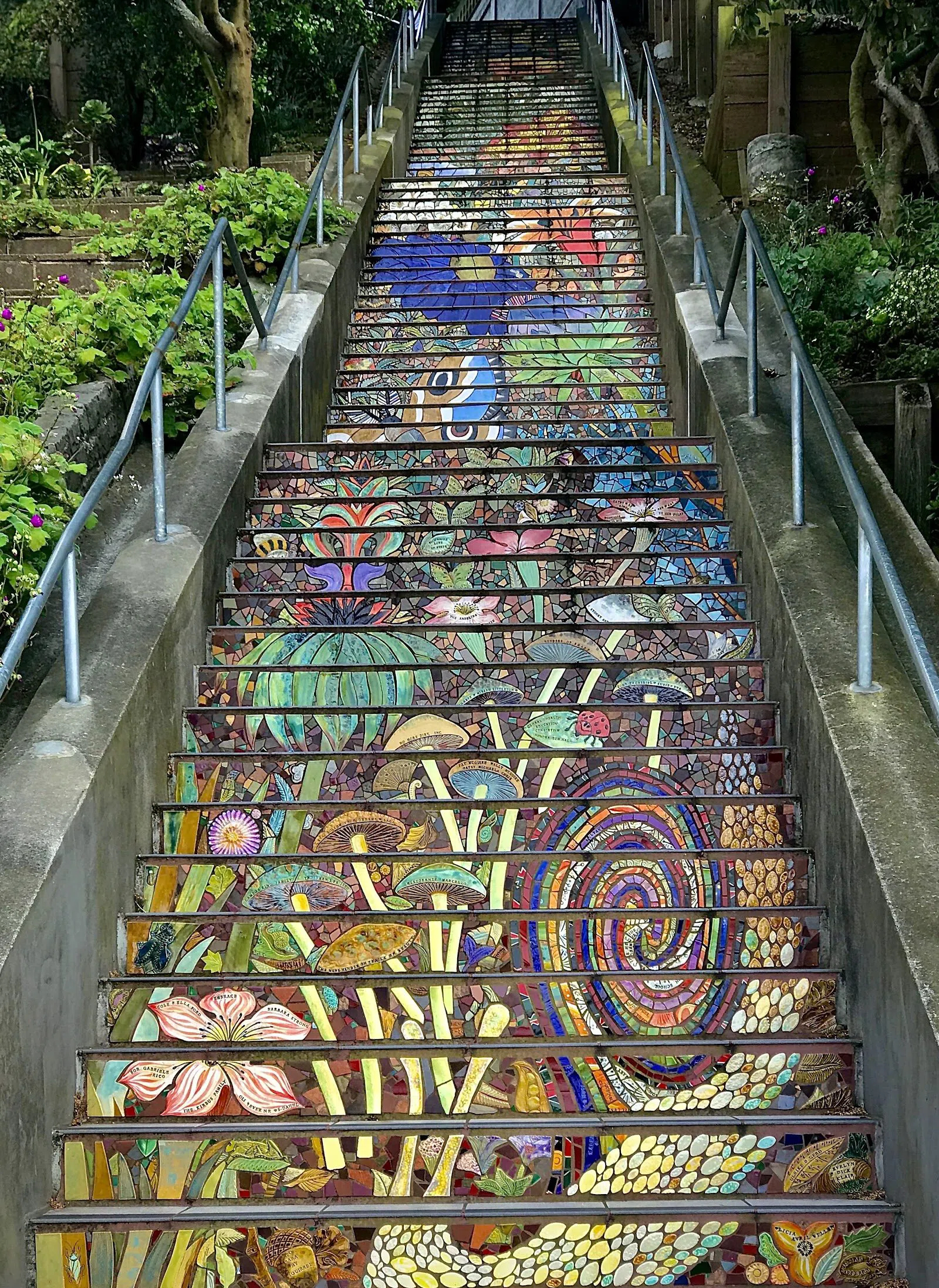 Hidden Garden Steps, San Francisco